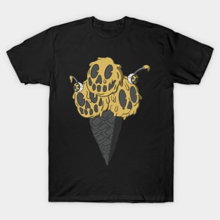 Old School Ice Scream (Gold) T-Shirt